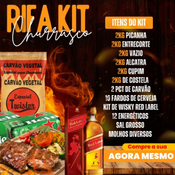 KIT CHURASCO COMPLETO